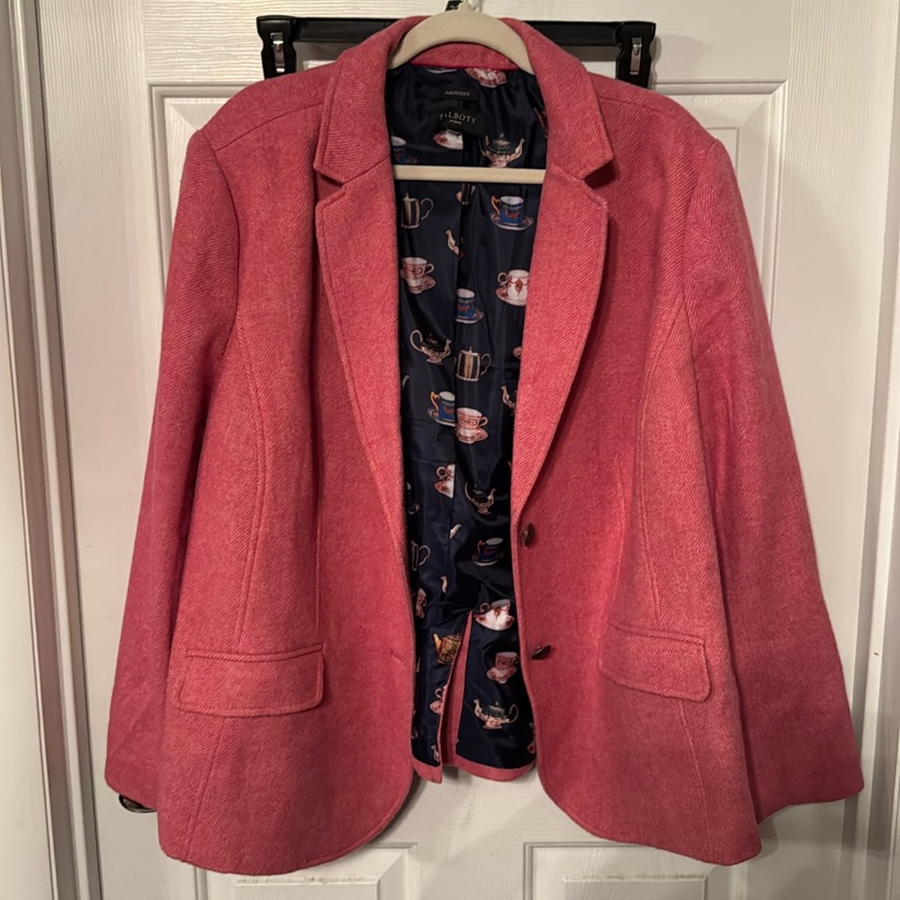 Talbots Aberdeen Wool Blazer